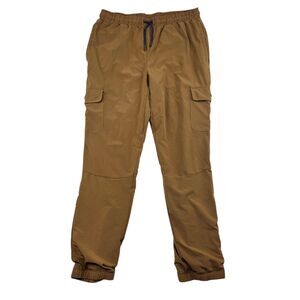 All In Motion Utility Cargo Jogger Pants Brown Boy's Size XL